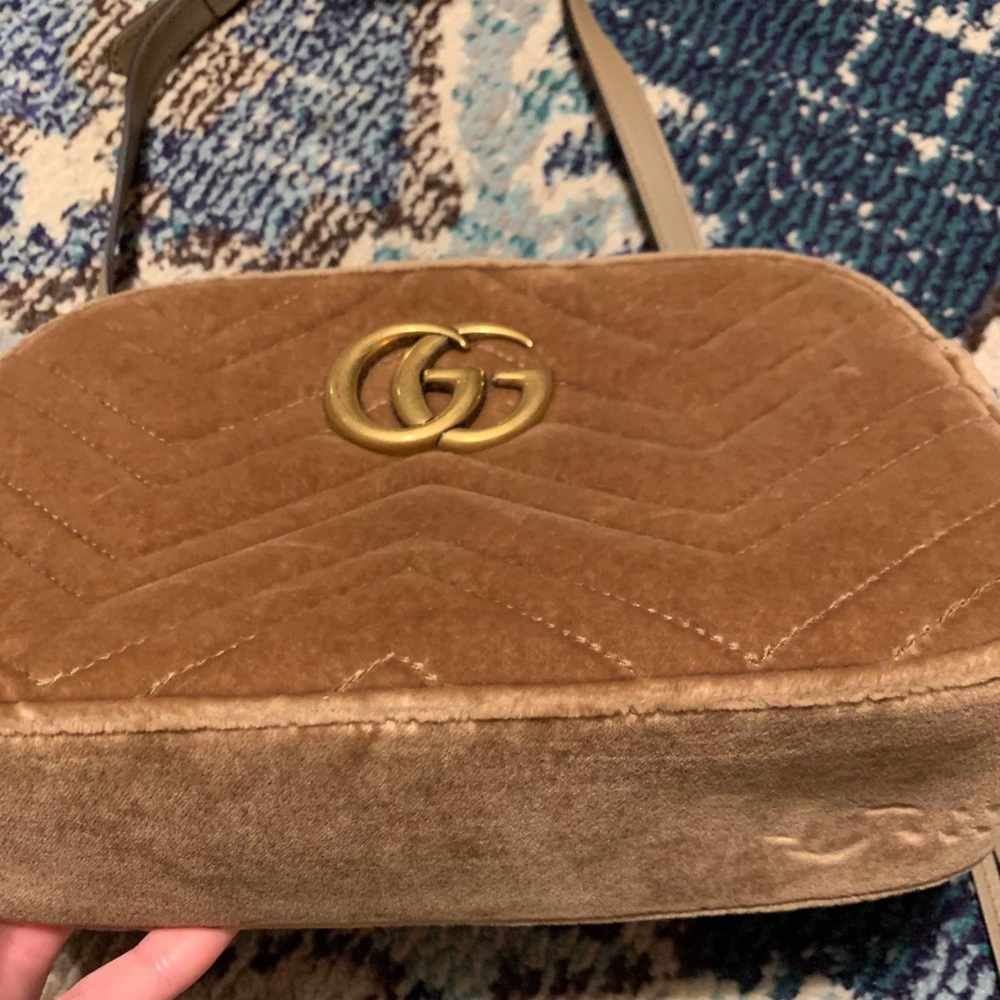 Gucci velvet marmont crossbody - Picture 10 of 13
